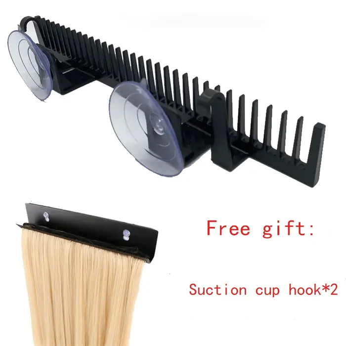 1 pièces support d'extension de cheveux cintre d'extension de cheveux affichage de stockage de perru