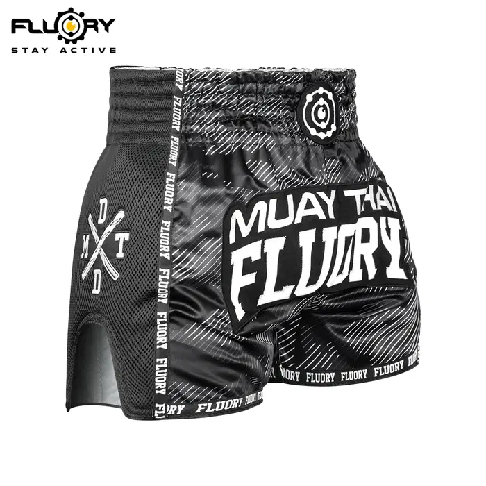 FLUORY MMA combat Muay Thai Shorts Boxer entraînement sport haute qualité Kick Boxing Fitness pantal