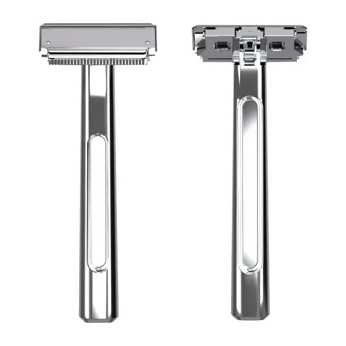 JOKMAE 20T 3.0 Glide Pro Advanced 2 demi-lame rasoir en acier inoxydable écologique sécurité rasage 