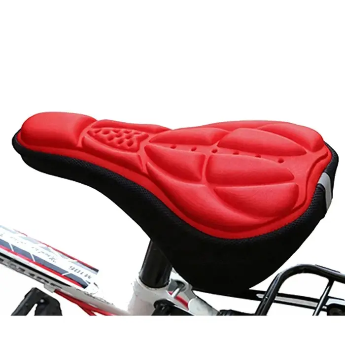 Selle de vélo 3D souple et épaisse pour VTT housse de siège de cyclisme coussin respirant accessoires de vélo confort performance balade randonnée compétition