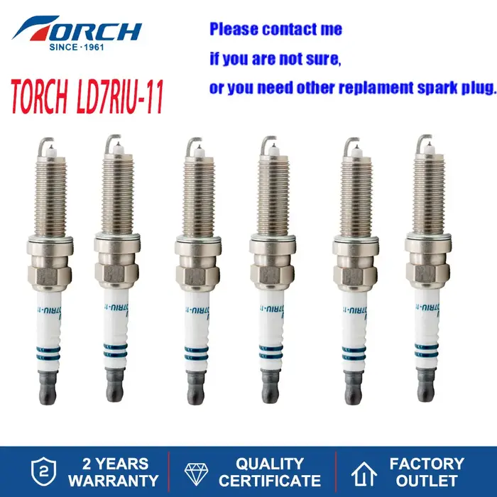 BubComponents ci-après la torche LD7RIU-11 la Chine Iridium original de bougie d'allumage pour des h