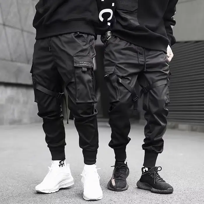 2025 hommes Multi poche pansement tactique technique vêtements pantalons de travail hommes Harajuku 