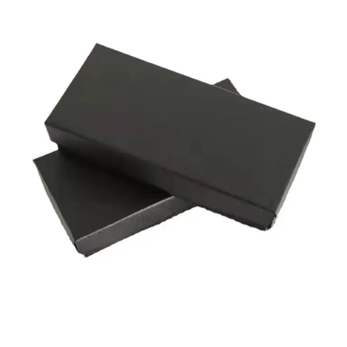 Boîte à Montres en Carton Noir Élégante avec Éponge Douce pour Ranger et Protéger Montres et Bijoux Occasions Spéciales Voyage Présentation Collection