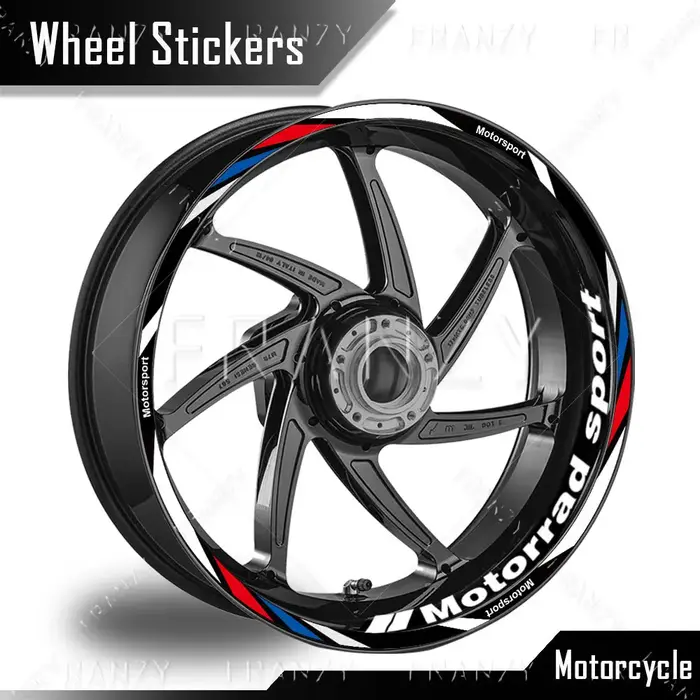 Autocollant de roue de moto, autocollant de jante, bande de moyeu, accessoires pour F900R F800R F900