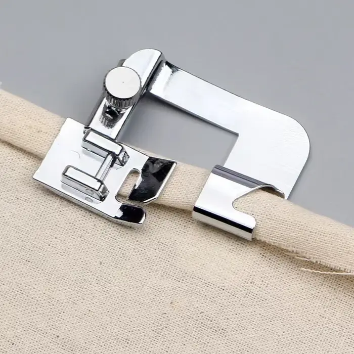 9mm /13mm /19mm /25mm Machine À Coudre Pied Presse Pied Roulé Hem Pieds Ménage Multi Fonctionnelle C