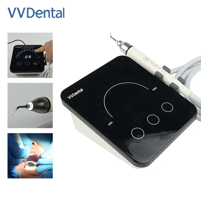 Détartreur dentaire ultrasonique VV Dentaire VET-6 avec écran tactile LED pour blanchiment et hygiène bucco-dentaire quotidienne