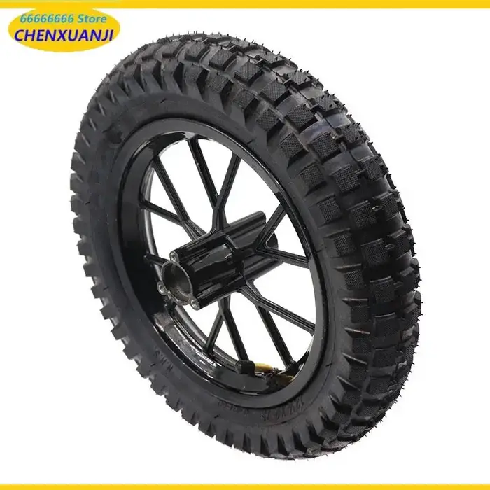 Roues de 12 pouces, roues avant 12 1/2X2.75, adaptées aux vélos électriques, accessoires pour roues 