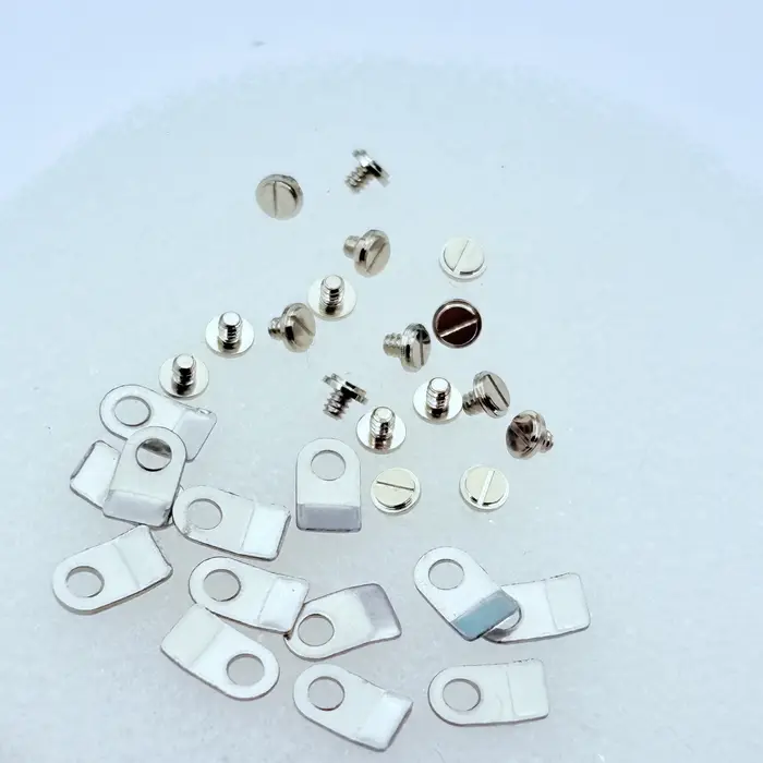 Accessoires de réparation de montres Pièce de fixation 2836 2834 Pièce de machine fixe 2824 Vis de machine fixe Plaque de pression du mouvement Pour réparation de montres Occasions spéciales