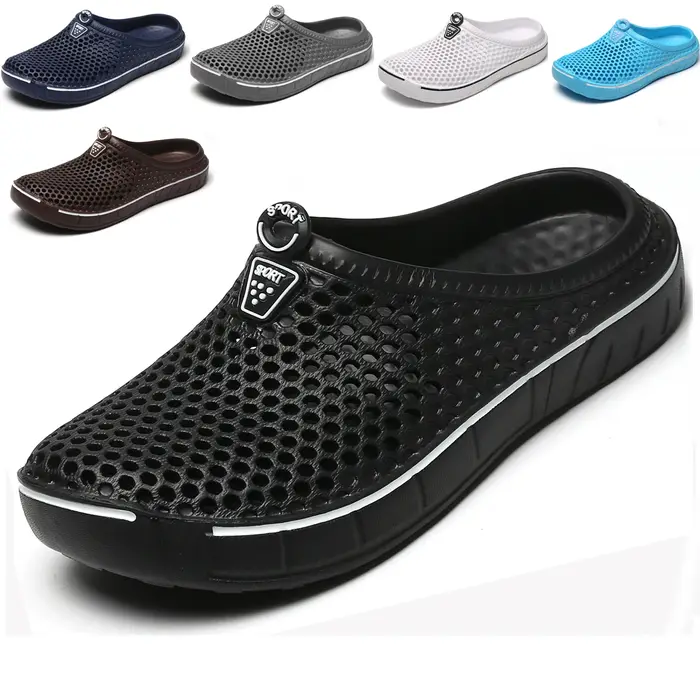 Sabots EVA unisexe hommes femmes été - Pantoufles plage légères colorées chaussures d'eau confortables