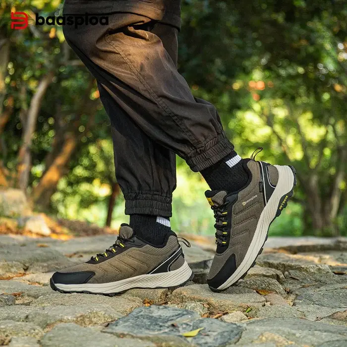 Baasploa – chaussures de randonnée pour hommes, de marque, de haute qualité, pour Trekking, escalade