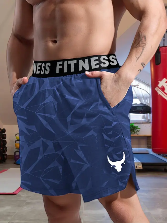 Short de sport pour hommes, short de fitness, respirant et doux