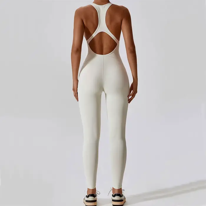 Combinaison de yoga pour femmes tenue push-up vêtements d'entraînement Pilates ensemble de gymnastique sport salopette de fitness