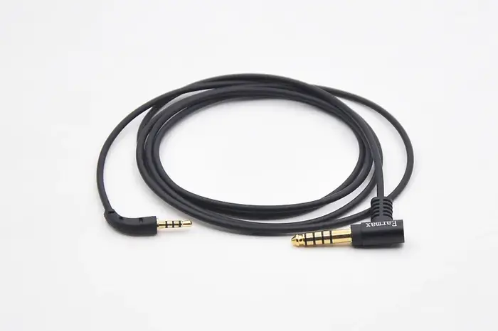 Câble audio programmable BALAN, noir OCC, 4.4mm, adapté pour B & W Bowers & Wilkins P5 série 2 P5 sa