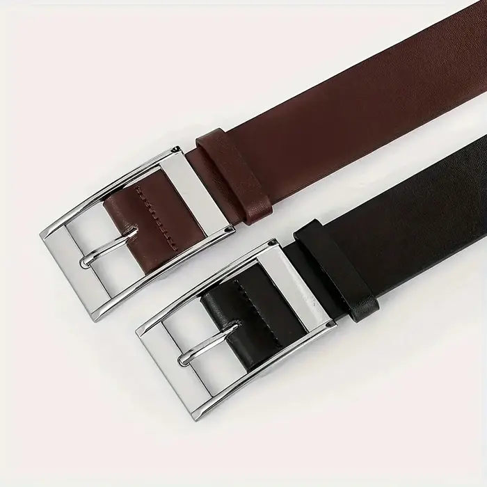 Ceinture de Luxe en Cuir PU pour Homme, Broche D.lique, Haute Qualité, Marque Célèbre de Styliste, S