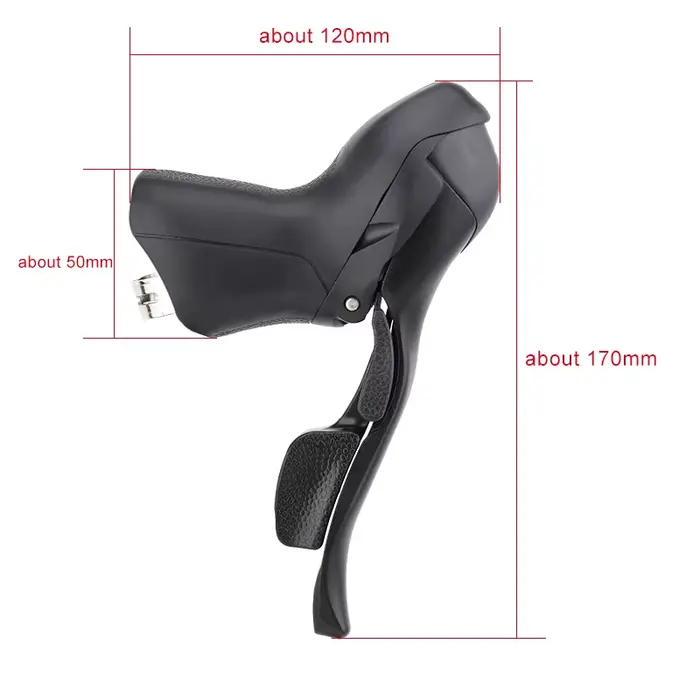 MicroNEW manettes de vitesse de vélo de route 3x7 3x8 3x9 3x10 3X11 vitesses levier de frein vélo 2x