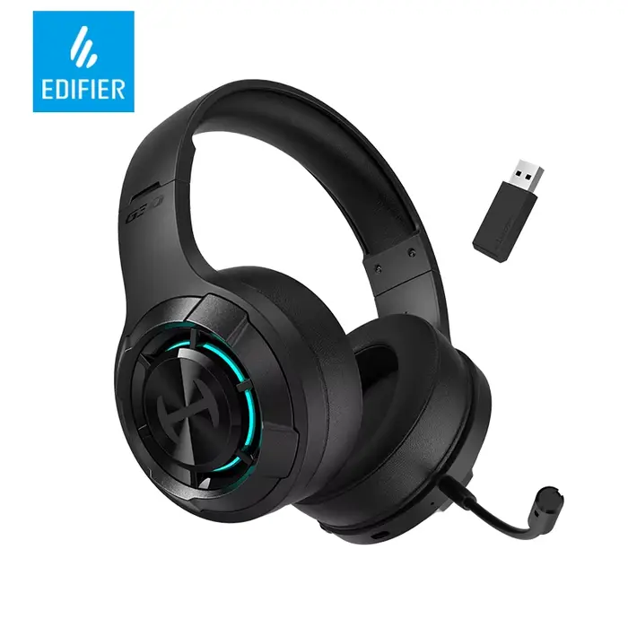 HECATE by Edifier-Casque sans fil Bluetooth 2.4, Connexion mode touristes, Casque de jeu pour PC, di