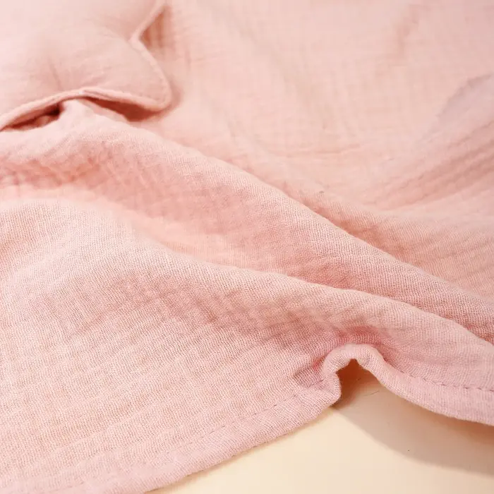 Couverture confortable en mousseline de coton pour bébé, poupée de chat mignon pour nourrissons et e
