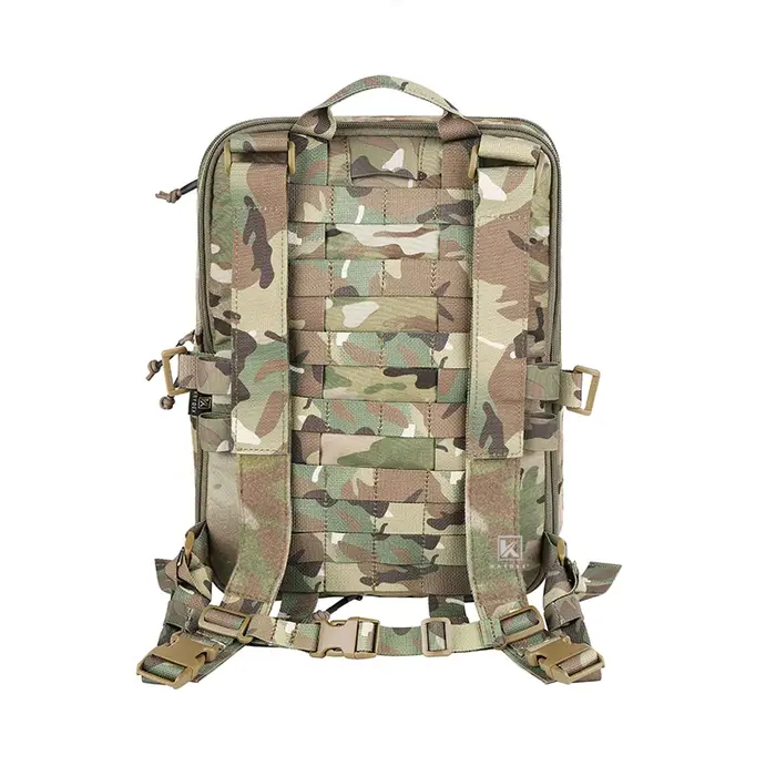 KRYDEX – sac à dos tactique D3, Version améliorée 23L, sac d'assaut extensible, hydratation MOLLE/sa