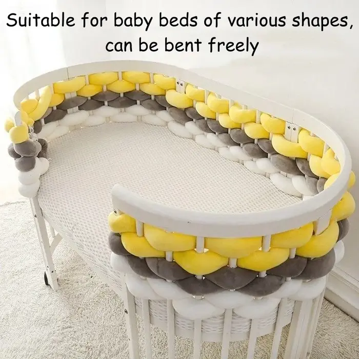 Garde-corps de circonférence de lit Anti-collision, 5M, 196 pouces, décoration de chambre de bébé, t