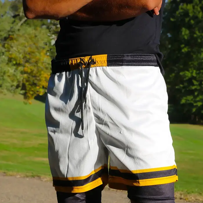 Short de gymnastique 2 en 1 pour hommes, short de Performance en maille respirante à séchage rapide,
