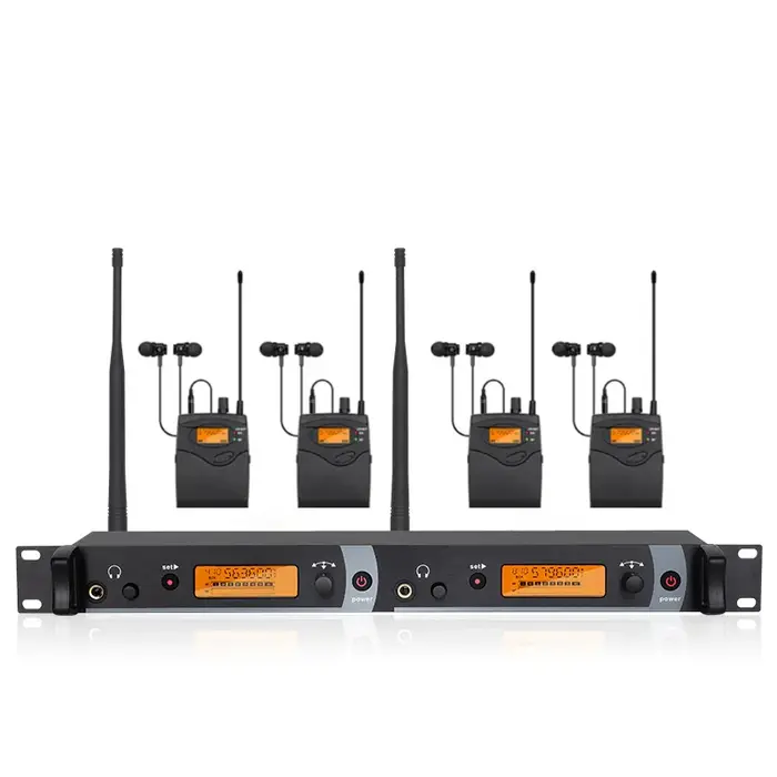 Système de monitoring intra-auriculaire professionnel SR-2050, moniteur multi-bodypack 2 canaux avec