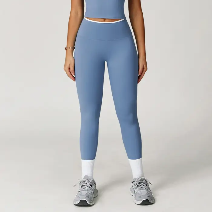 Nouveaux Leggings de Yoga Taille Haute pour Femme, Extensibles, Effet Push-Up, pour Fitness et Cours