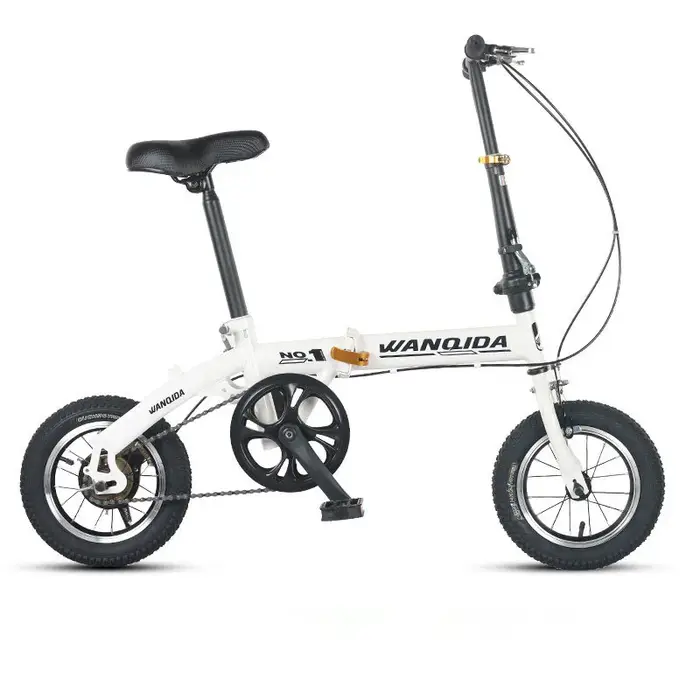 Mini vélo pliant sans installation de 12 pouces pour femmes, ultra-léger et portable, pour adultes e