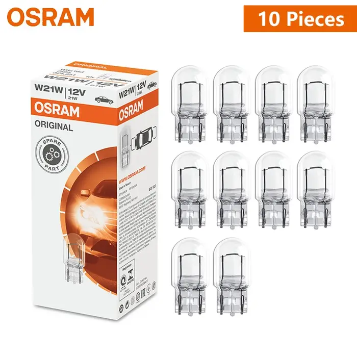 OSRAM – ampoules d'origine W21W T20 7440, clignotant, feux de stationnement et de recul, OEM, vente 