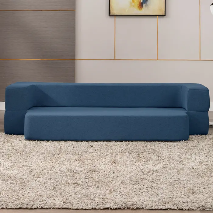 HORGgland-Canapé-lit pliant O, lit en duvet, chaise de couchage, matelas en mousse, lit jumeau