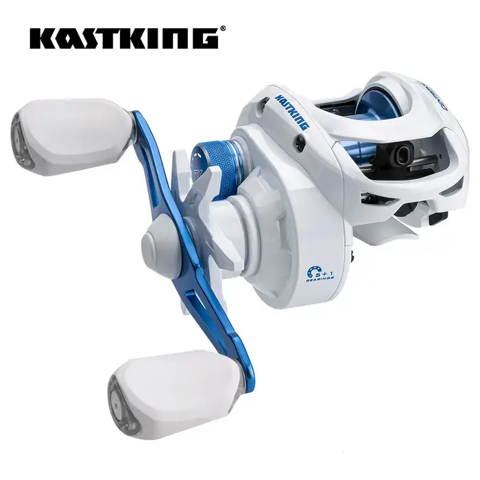 KastKing-Moulinet de pêche Centron Lite Baitcasting, cadre en nylon infusé en fibre de verre, traîné