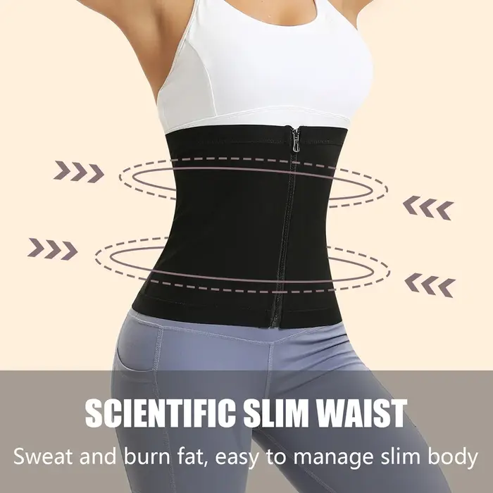 Ceinture de sudation amincissante pour femme, gaine amincissante, ceinture de fitness, ceinture de s