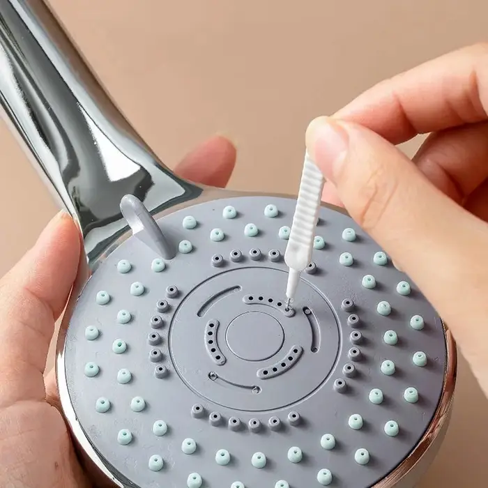 HOShower-Pommeau brosse de lavage anti-encrassement pour livres de téléphone, micro brosse en nylon 