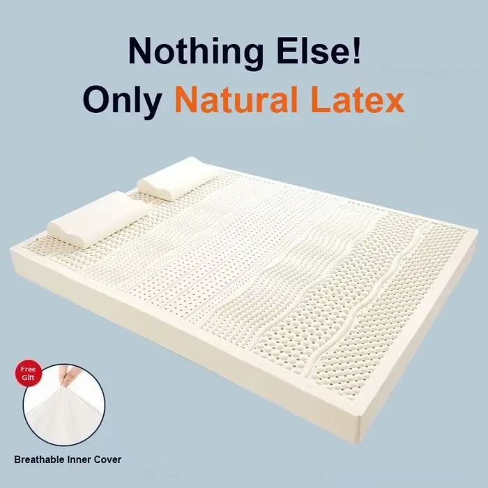 Matelas en latex 100% naturel importé de Thaïlande