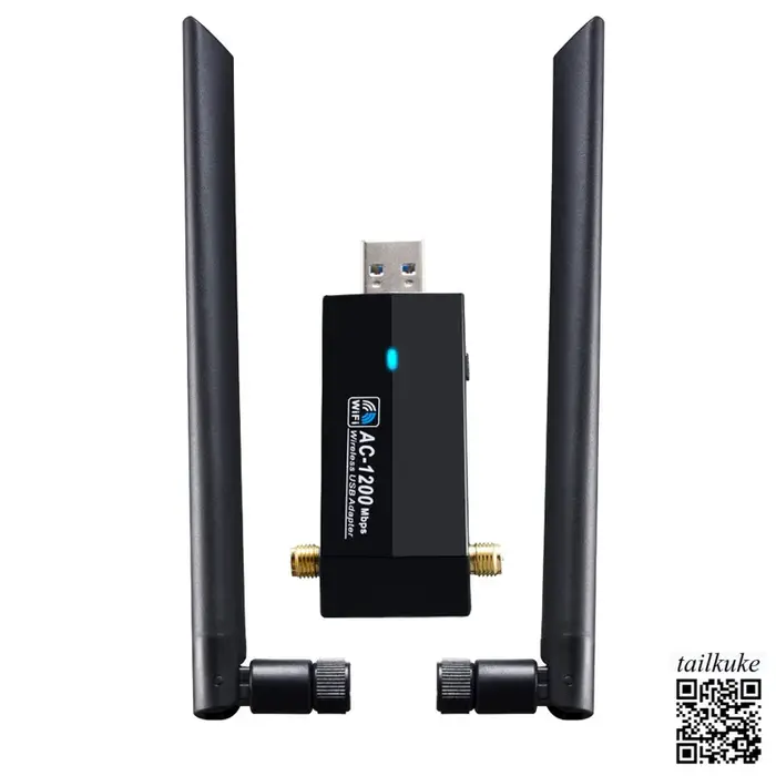 RTL8812au Kali Linux carte réseau Test de pénétration Usb sans fil WiFi émetteur récepteur AP Gigabi
