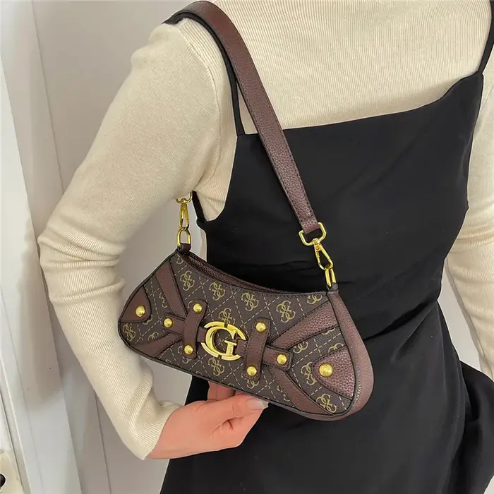 Nouveau sac bandoulière moto pour femme, sac à l'épaule décontracté de haute qualité, style Hot Girl