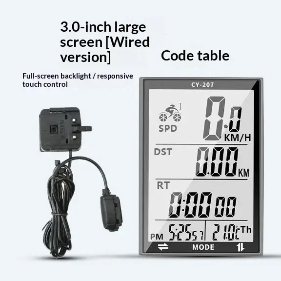 Compteur de vitesse GPS pour vélo, ordinateur de vélo, compteur de vitesse GPS étanche, odomètre de 