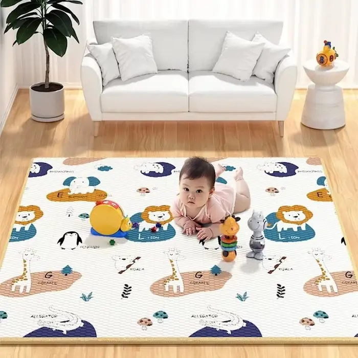 Tapis de jeu pour bébé, grande taille 200x180cm, jouets pour enfants, tapis de sécurité, tapis de dé