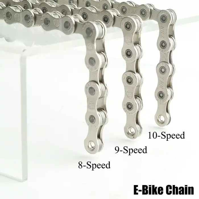 Chaîne de vélo électrique 8 9 10 11 12 vitesses chaînes de vélo de Sport électrique 136 maillons piè