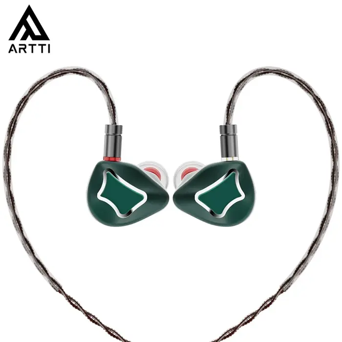 ARTTI-Écouteurs intra-auriculaires HIFI R1 & T10, IEMs 3esse, filaire, pilote dynamique, moniteur st
