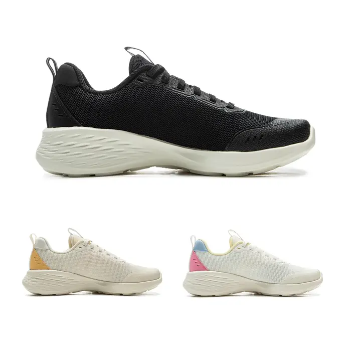 Chaussures de course Li-ning LIGHTCLOUD pour femmes - Baskets respirantes confortables élégantes rétro ARSV038