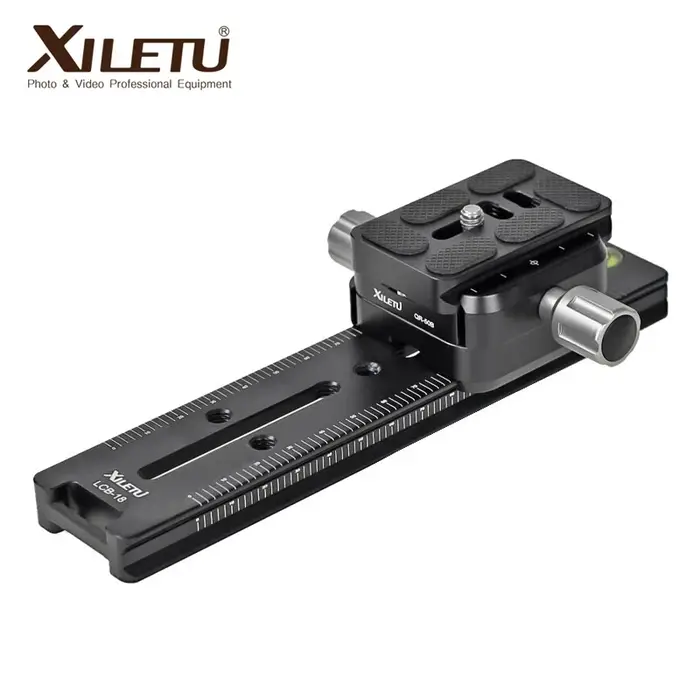 XILETU LCB-18B multi-fonction Rail curseur noeud réglage cardan longue plaque de dégagement rapide j