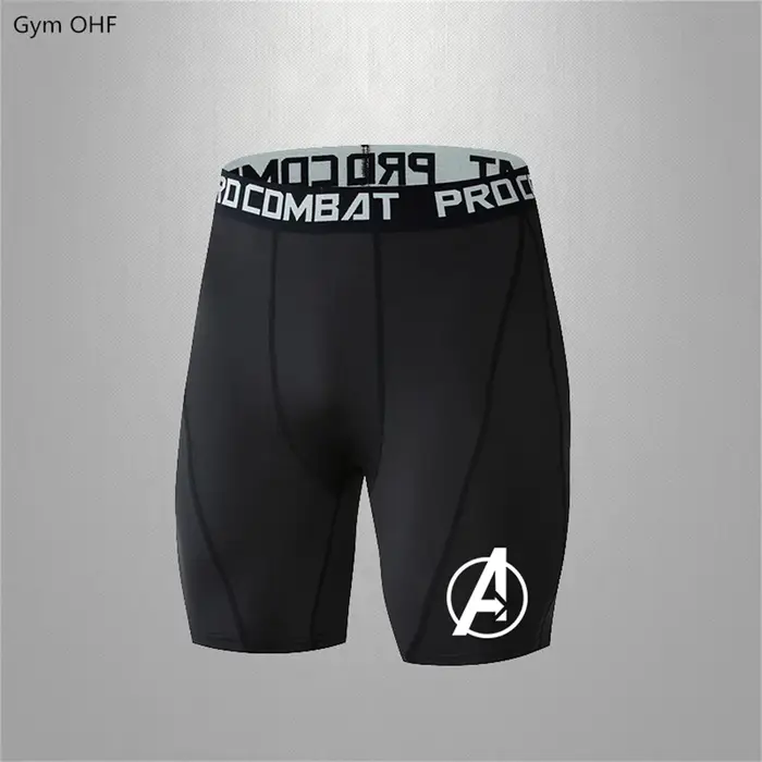 Legging de yoga Super Hero pour hommes - Collant de compression fitness et running