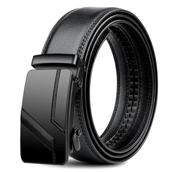 DINISITON – ceintures pour hommes d'affaires, ceintures de marque de luxe authentiques, boucles méta