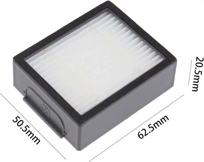 Filtre HEPA pour aspirateurs robots iRobot Roomba evo, i,e,j Series:E5 E6 E7 i1 i3 i4 i5 i6 i7 i8 j7
