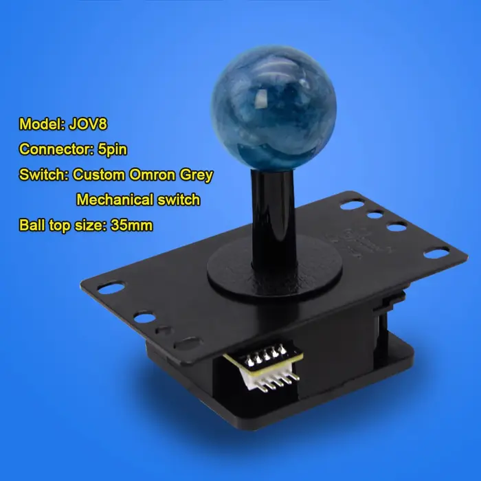 Qanba Gravity V8 jeu d'arcade joystick levier silencieux JOV8S JCV8 Joystick Arcade accessoires bric