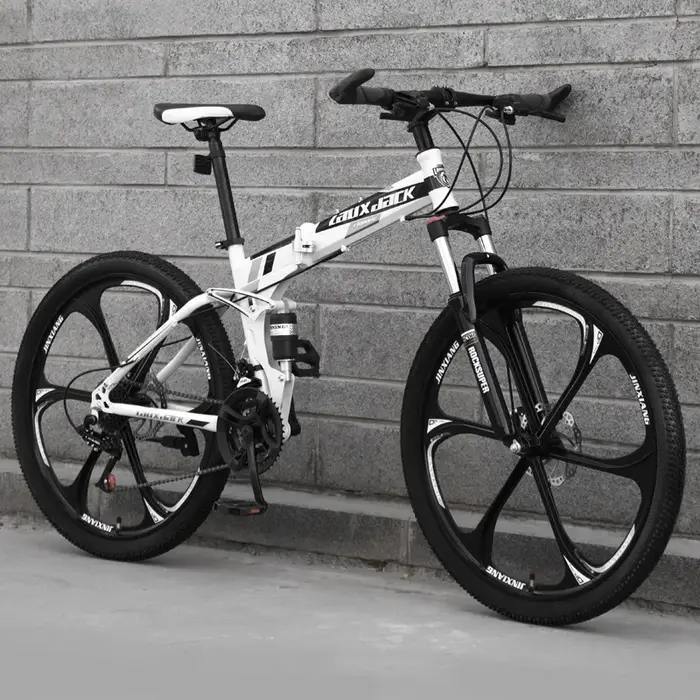 Vélo pliant robuste avec alliage de qualité supérieure pour trajets quotidiens et randonnées en plein air 24 26 27.5 29 pouces