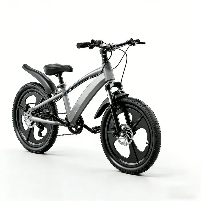 Vélo de montagne de 20 pouces pour enfants, vélo à pneus larges à 7 vitesses, adapté aux garçons et 
