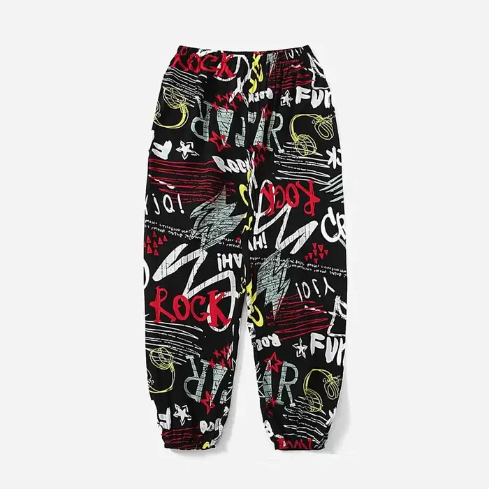 Pantalon sarouel femme ample élastique confortable été plage survêtement décontracté ceinture élastique