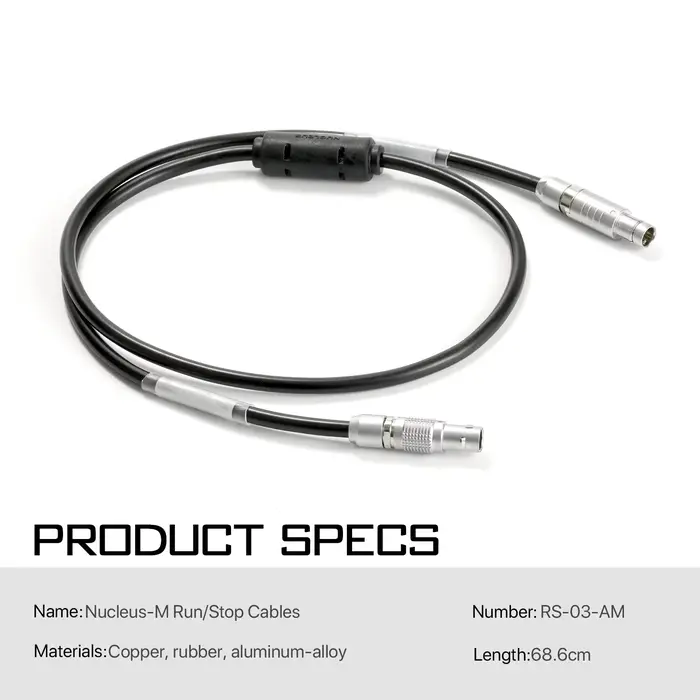 TILTA Nucleus-M Run/Stop Directions pour 3-Pin Fischer C200 C300, Fujifilm X T3 horizon A7 A9 Series
