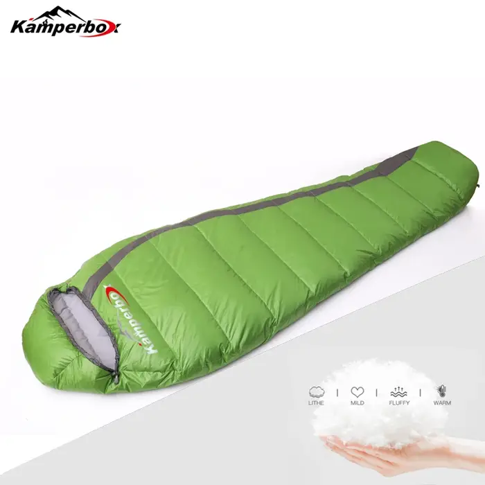 Kamperbox sac de couchage ultraléger sac de couchage, sac de couchage d'hiver équipement de Camping 